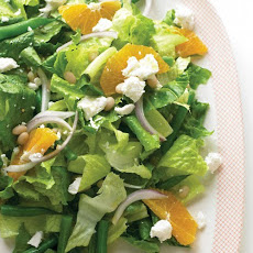 Mediterranean Salad with Green Beans and Feta