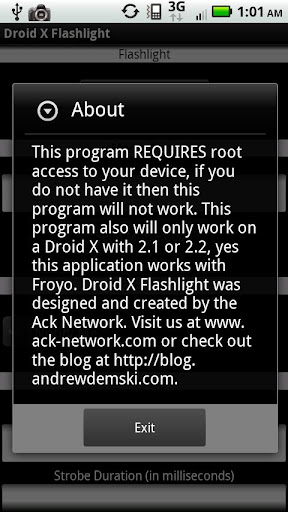 【免費工具App】Droid X Flashlight-APP點子