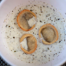 Mediterranean Dumplings with Yogurt & Mint Sauce