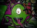 Green Monster Graffiti