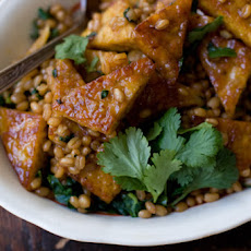 Orange Pan-glazed Tempeh