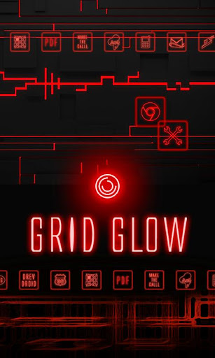 GLOW RED Theme