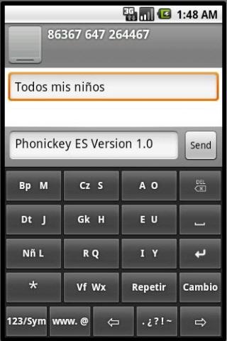 Phonic Keyboard Spanish