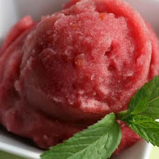Pomegranate-Tangerine Sorbet