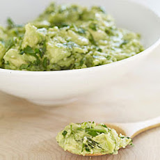 Guacamole with Charred Jalapeńo and Scallions