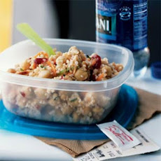 Moroccan-Spiced Bulgur and Chickpea Salad