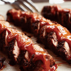 Spiced Pork Tenderloins with Ancho Peanut Sauce