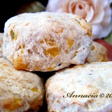 Cheddar Scallion Drop Biscuits
