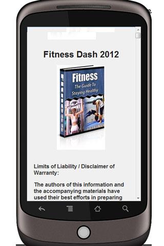 Fitness Dash 2012
