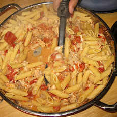 Creamy Pink Vodka Sauce with Penne
