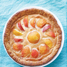 Peach-Custard Pie
