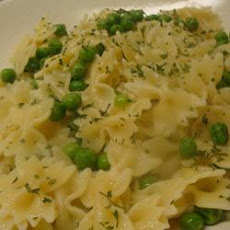 Pasta with Sweet Peas