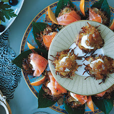 Smoked Salmon with Horseradish Cream