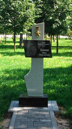 Памятник Герою Социалистического Труда