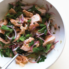 Salmon Salad with Parsley and Capers