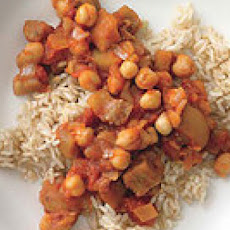 Eggplant, Tomato and Chickpea Stew