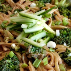 Noodles With Spicy Peanut Sauce