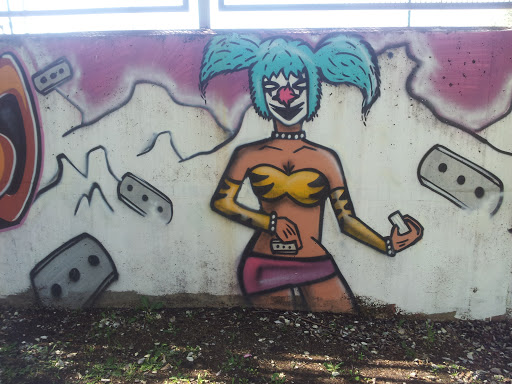 Payasa Sádica Graffiti