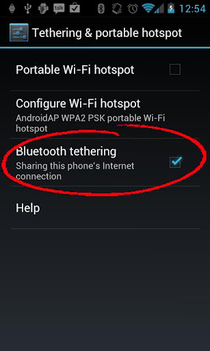 Bluetooth Auto Tethering