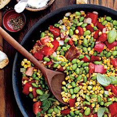 Edamame Succotash