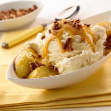 Grilled Bananas & Pecan Sundaes