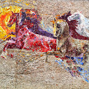 Mozaika Koně