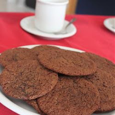 Frosted Cocoa Cookies