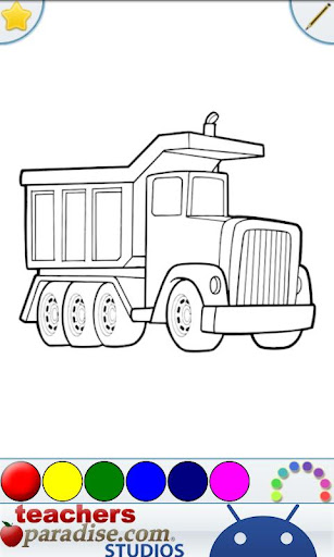 Coloring Cars Trucks