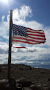 Flattop Peak American Flag