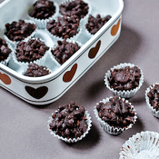 Ginger and Almond Chocolate Clusters