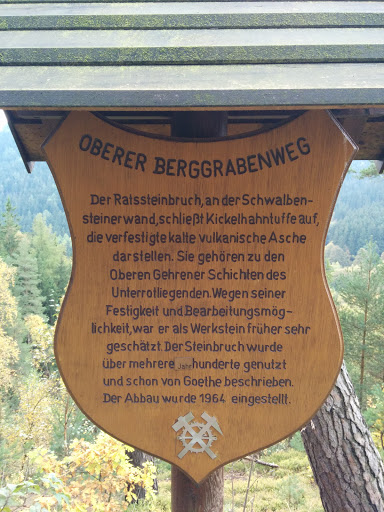 Oberer Berggrabenweg - Ratssteinbruch