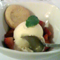 Lemon-Ginger Frozen Yogurt