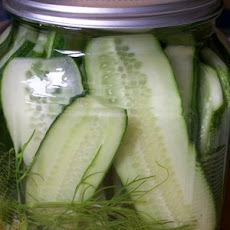Refrigerator Dill Pickles