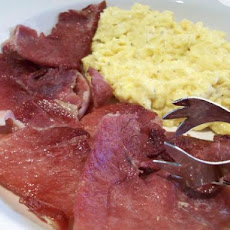2bleu's Country Ham Bacon (And Eggs)