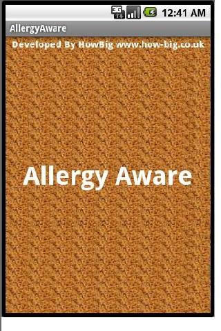 Allergy Aware