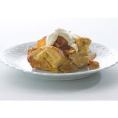 Creamy PHILLY Maple Bread Pudding