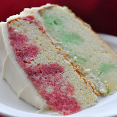 Holiday Jell-O Poke Cake
