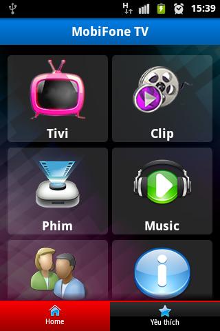 mobifone-mobile-tv for android screenshot