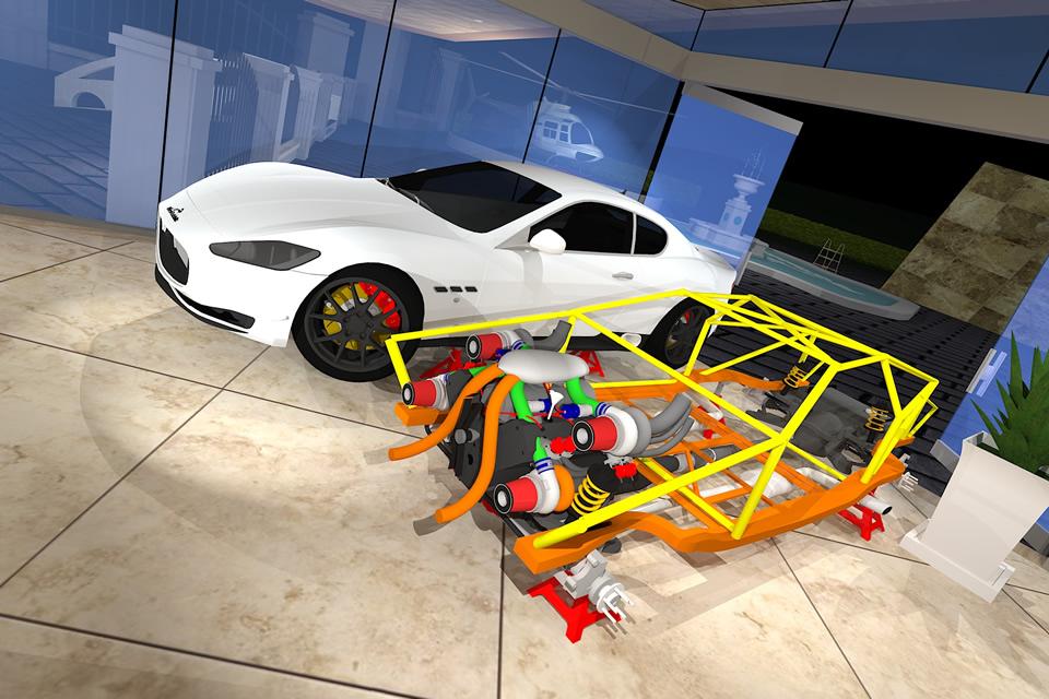 Android application Fix My Car: Luxury Build/ Race screenshort