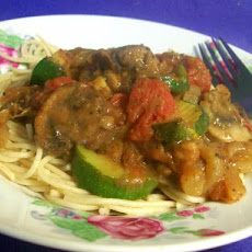 Spaghetti With Lentil Bolognaise