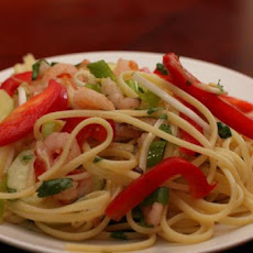 Cold Thai Pasta Salad