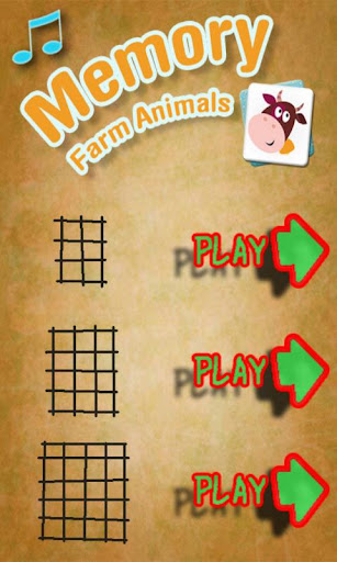 Memory Farm Animals