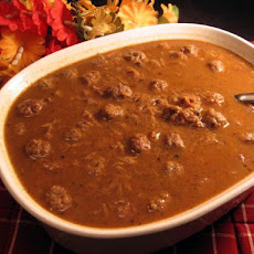 Ragoût De Pattes De Cochon (Pork Stew With Meatballs)
