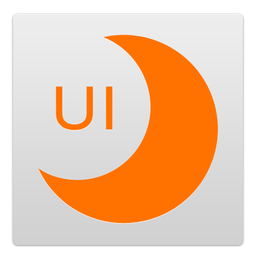 LunarUi (orange) CM7 Theme LOGO-APP點子