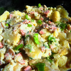 Salade Curichoise ( Potato Salad W/Ham, Celery and Cream)