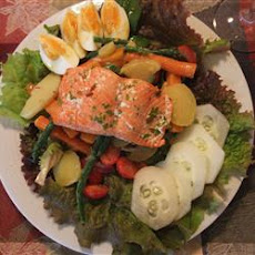 Pan Seared Tuna with Citrus-Herb Vinaigrette