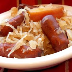 Sauerkraut and Smokies