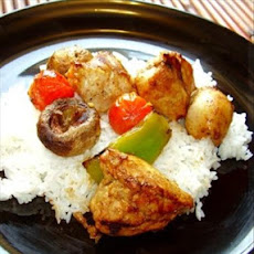 Spicy Skewered Chicken