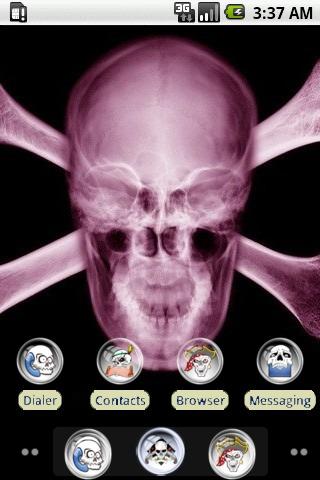 White Skull [SQTheme] for ADW