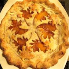 Peach Pie the Old Fashioned Two Crust Way